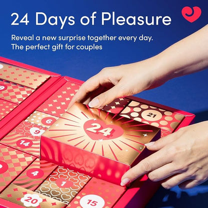 24 day Couples Advent Calendar-peek contents