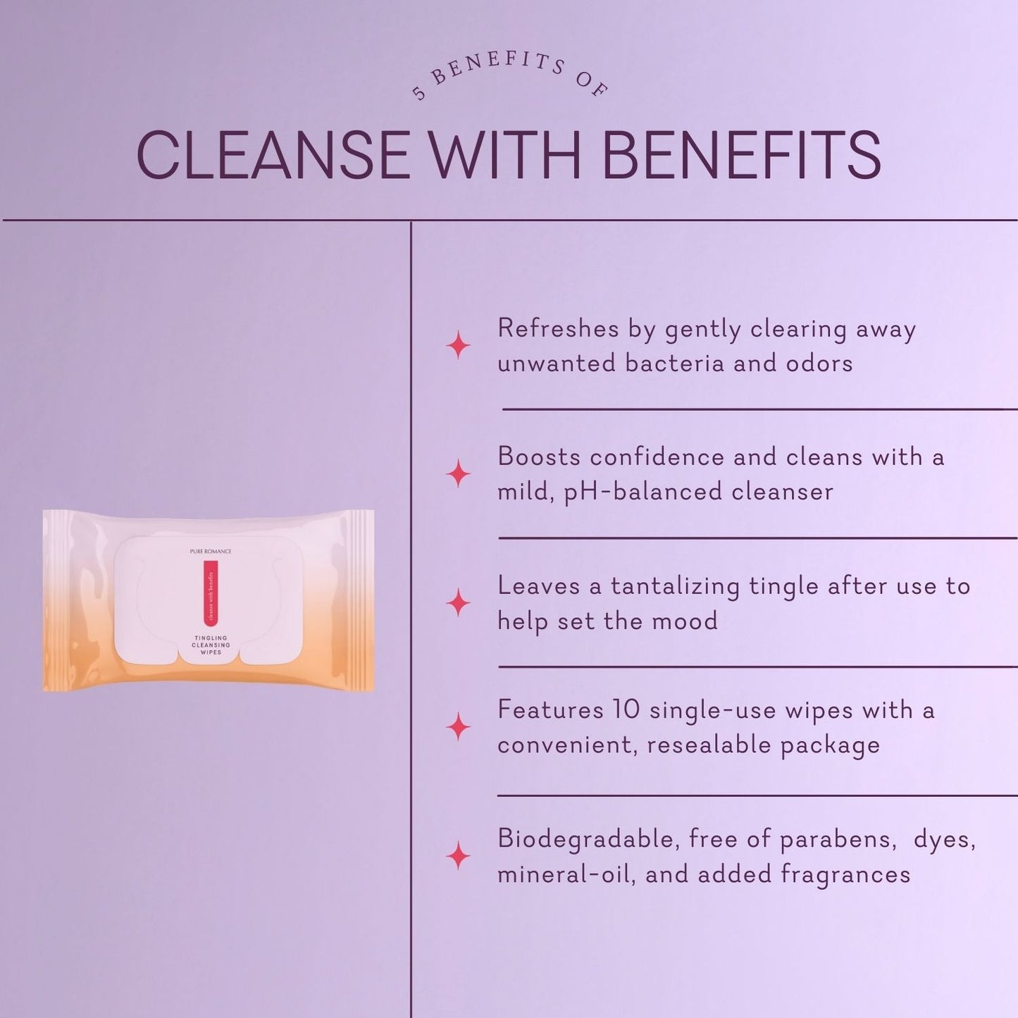 CLEANSE WITH BENEFITS